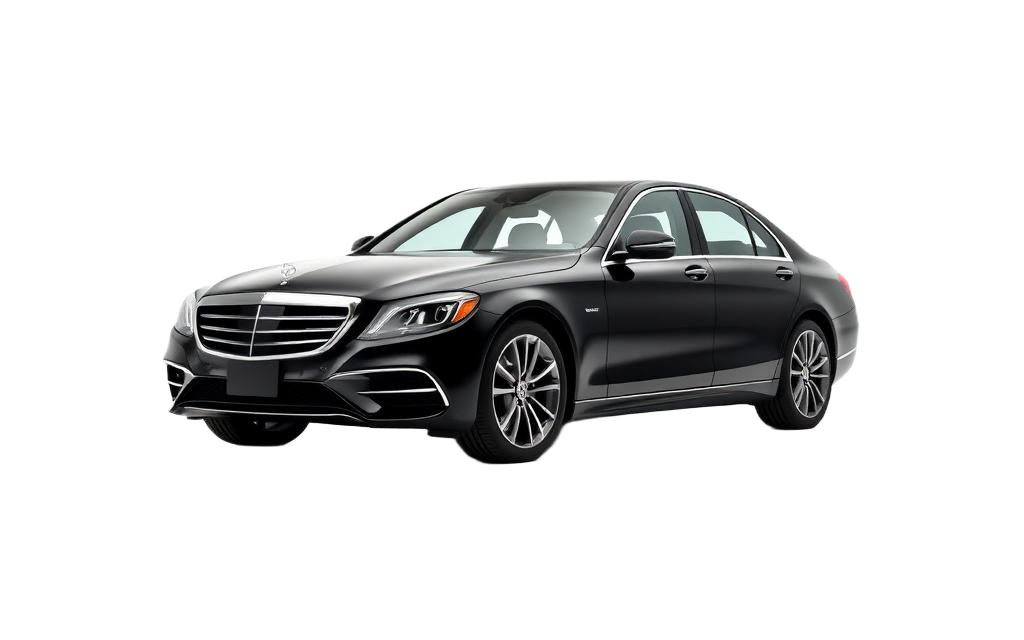 Black executive sedan